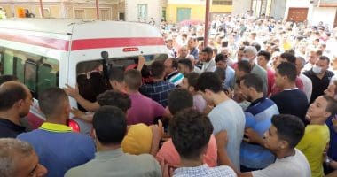 تشييع المصريين ضحايا مرفأ لبنان