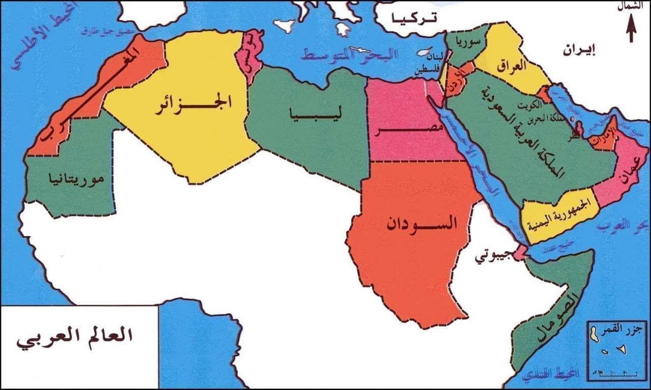 عدد الدول العربية