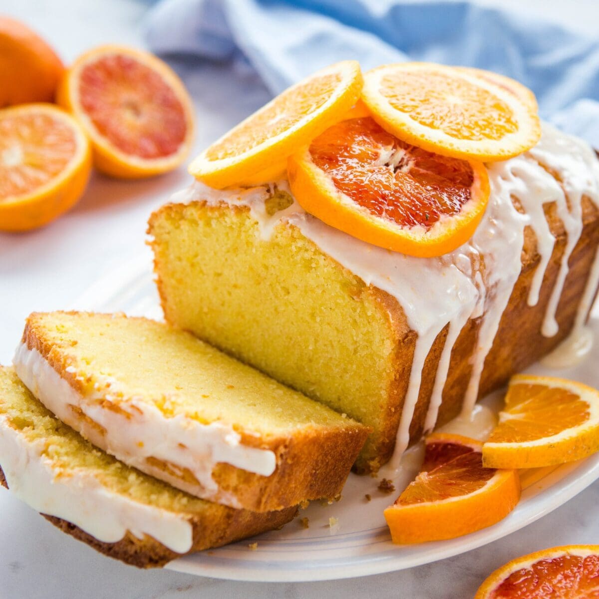 طريقة الكيكة الاسفنجية بالبرتقال