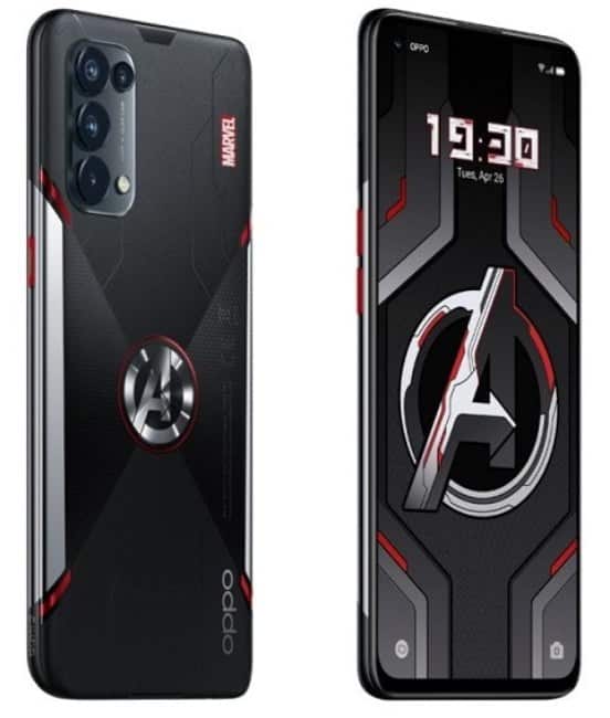 مواصفات هاتف Reno5 Marvel Edition الإصدار الجديد الخاص من أوبو