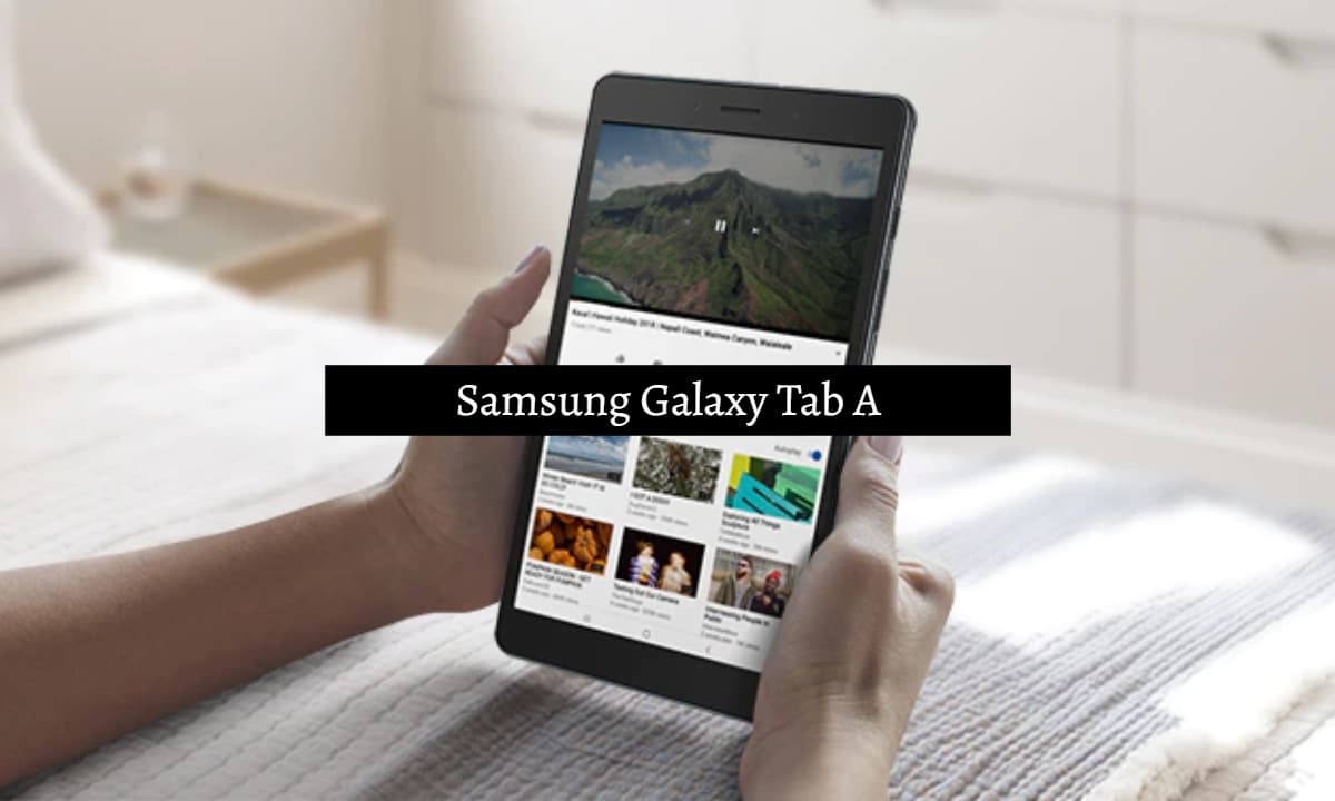 Samsung Galaxy Tab A ذو الشريحتين