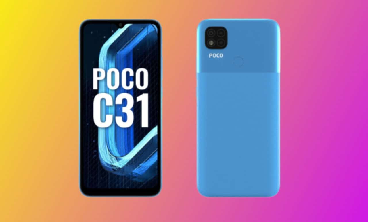 بوكو تطلق رسميًا هاتف POCO C31 مع مستشعر بصمات الأصابع وبطارية ضخمة والمزيد      