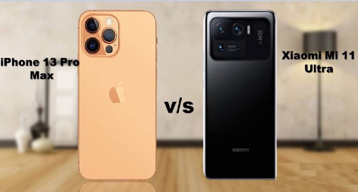 مقارنة مواصفات iPhone 13 Pro Max وXiaomi Mi 11 Ultra