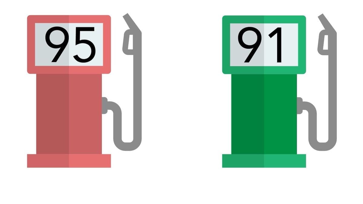الفرق بين بنزين 91 و95