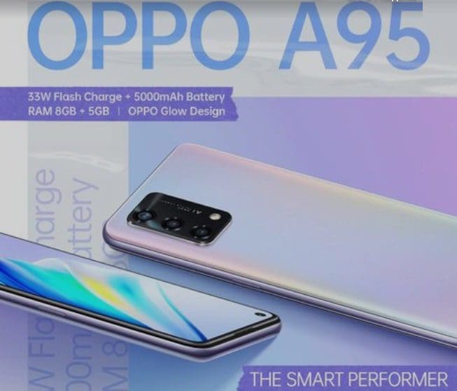 سعر ومواصفات جهاز اوبو اى 95 Oppo 95 5G