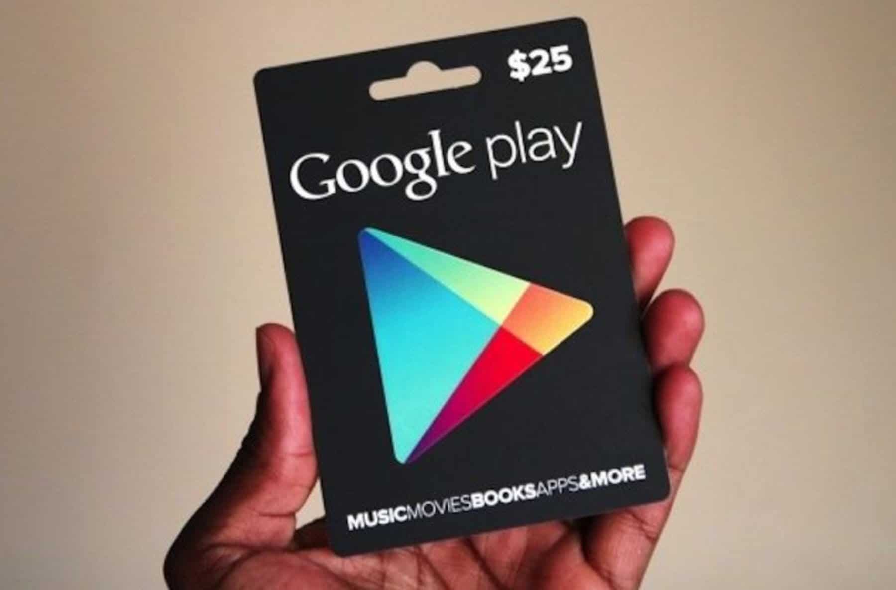 بطاقات جوجل بلاي للبيع