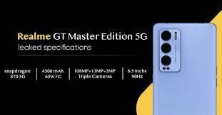سعر ومواصفات Realme GT Master ريلمي جي تي ماستر