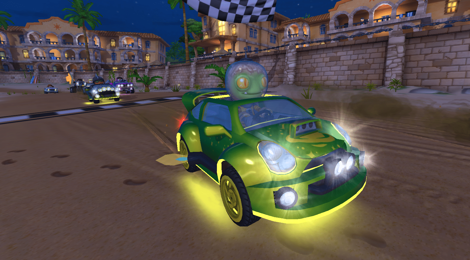 لعبة Beach Buggy Racing 2 المثيرة