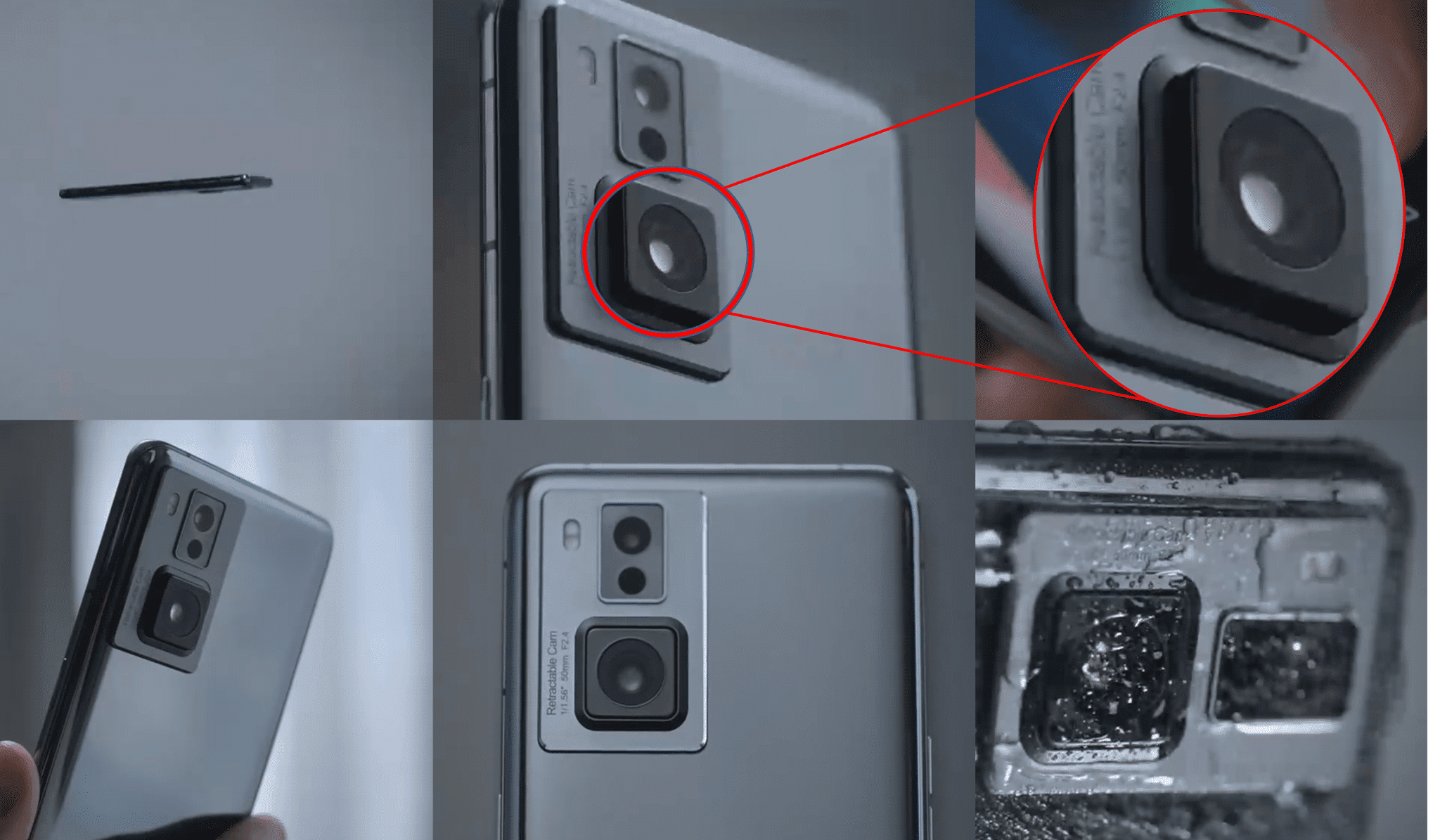 كاميرا بعدسة متحركة قابلة للسحب Retractable Cam التي تعد تكنولوجيا جديدة تنوي اوبو إطلاق