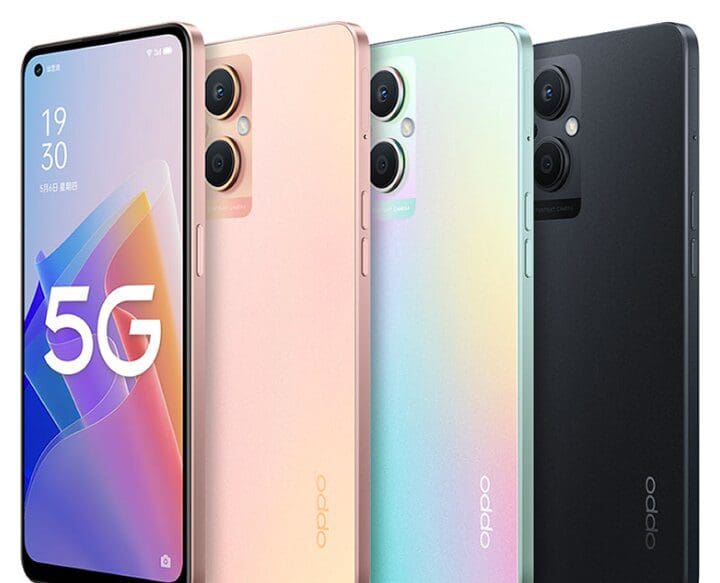 Oppo A96 5G Colors