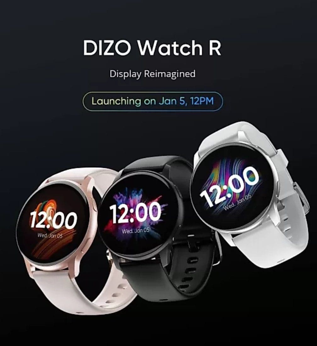 Realme DIZO Watch R الجديدة وبسعر رخيص