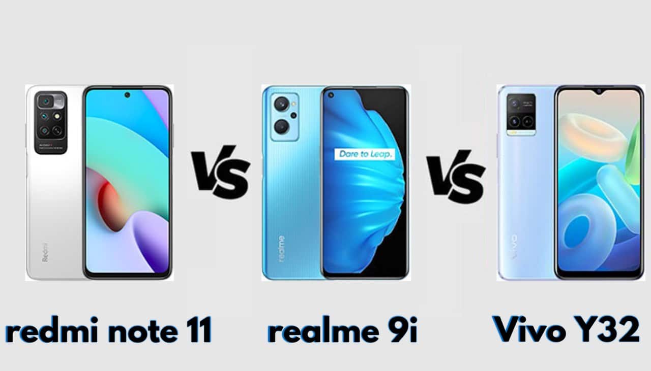 مقارنة مواصفات Redmi Note 11 4G مقابل Realme 9i و Vivo Y32
