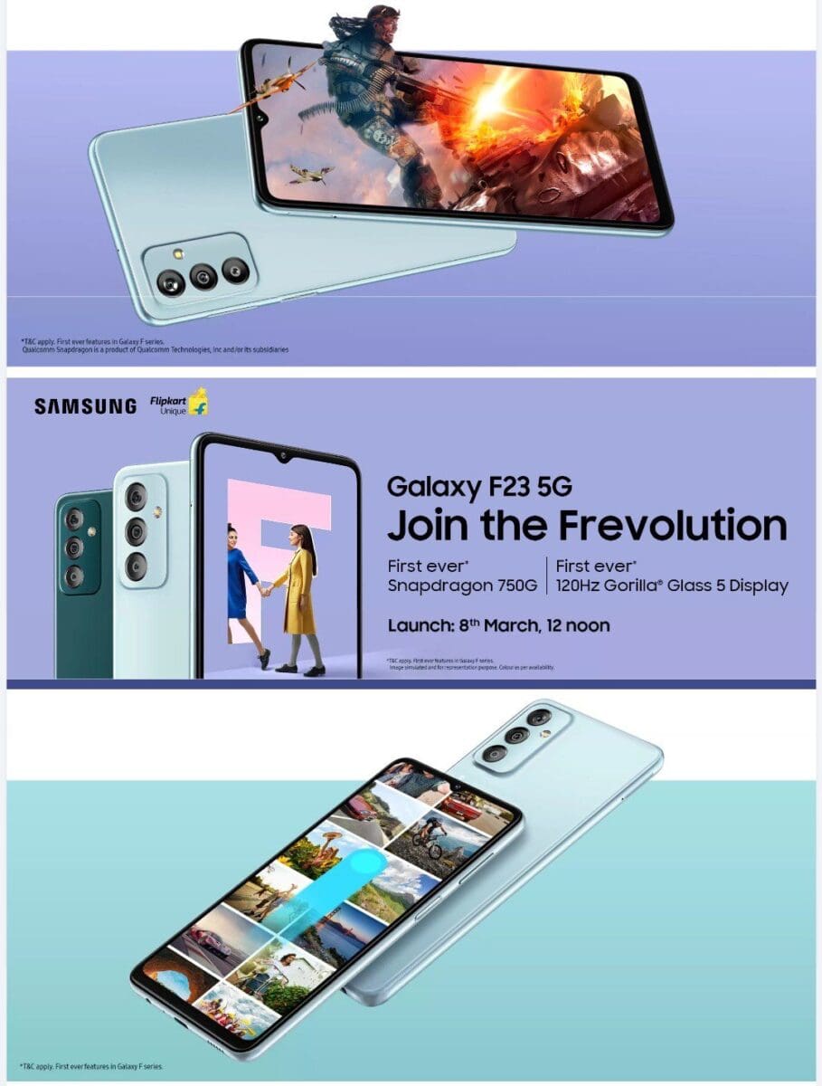 هاتف Samsung Galaxy F23 5G