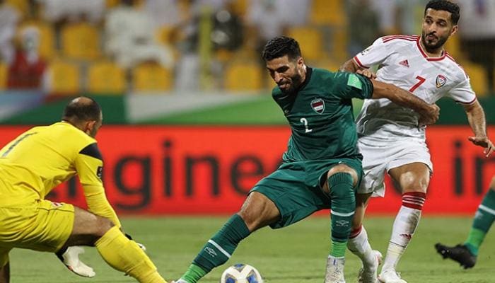 موعد مباراة العراق ضد الإمارات