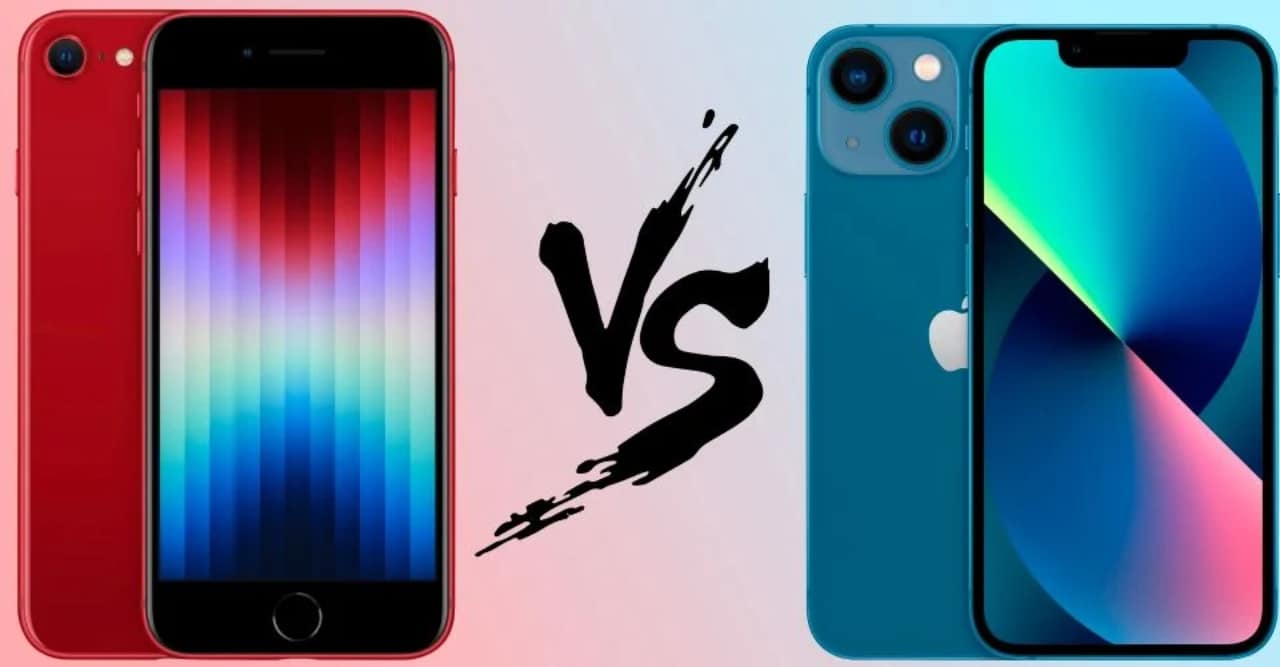 مقارنة مواصفات iPhone SE 2022 مقابل iPhone 13 mini