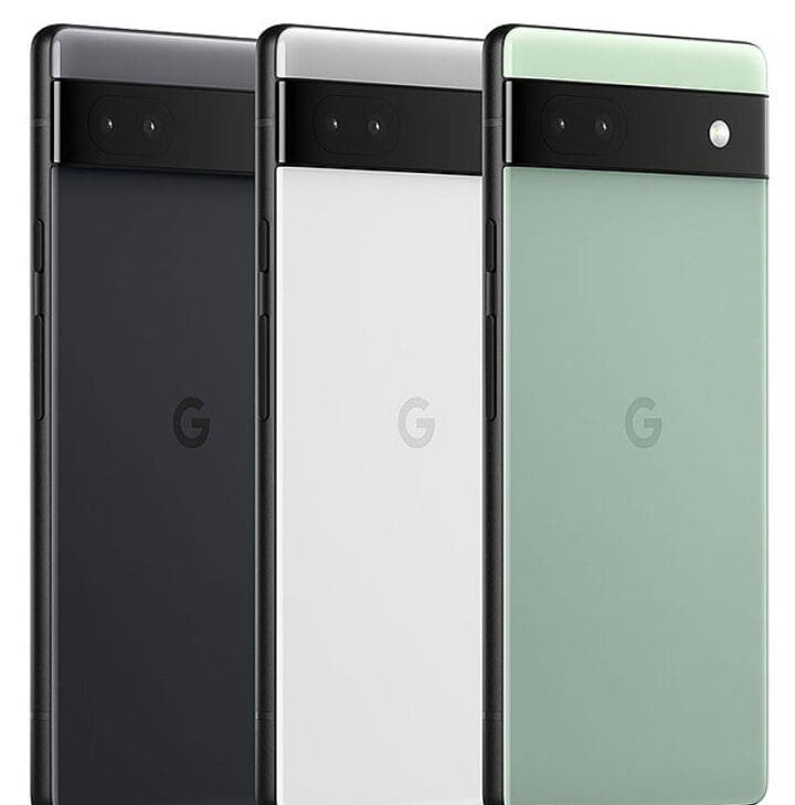 Google Pixel 6a Colors