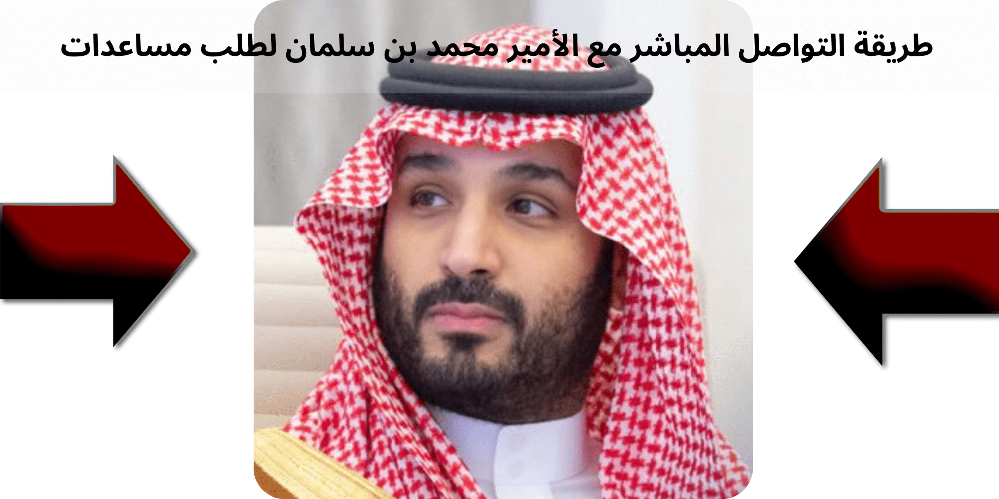 التواصل المباشر مع الأمير محمد بن سلمان
