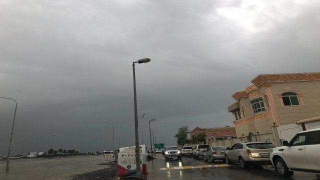 سقوط أمطار, طقس السعودية