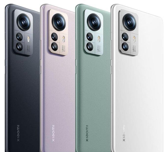 Xiaomi 12S Pro Colors