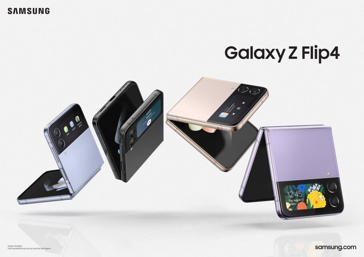 مقارنة مواصفات Galaxy Z Fold4 & Galaxy Z Flip4