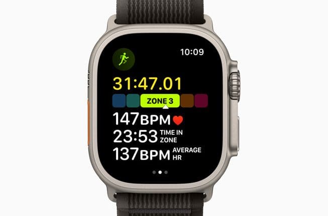 نظام ساعة Apple Watch Ultra 2022