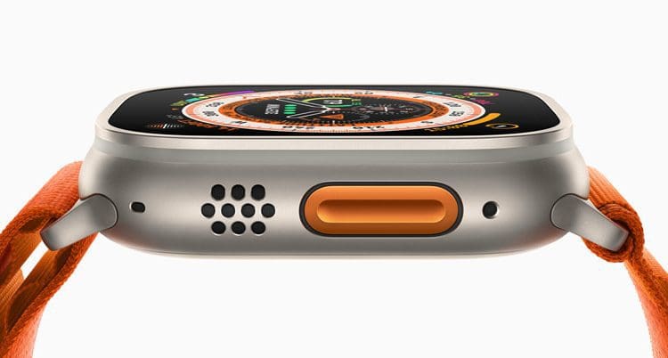 مستشعرات ساعة Apple Watch Ultra 2022