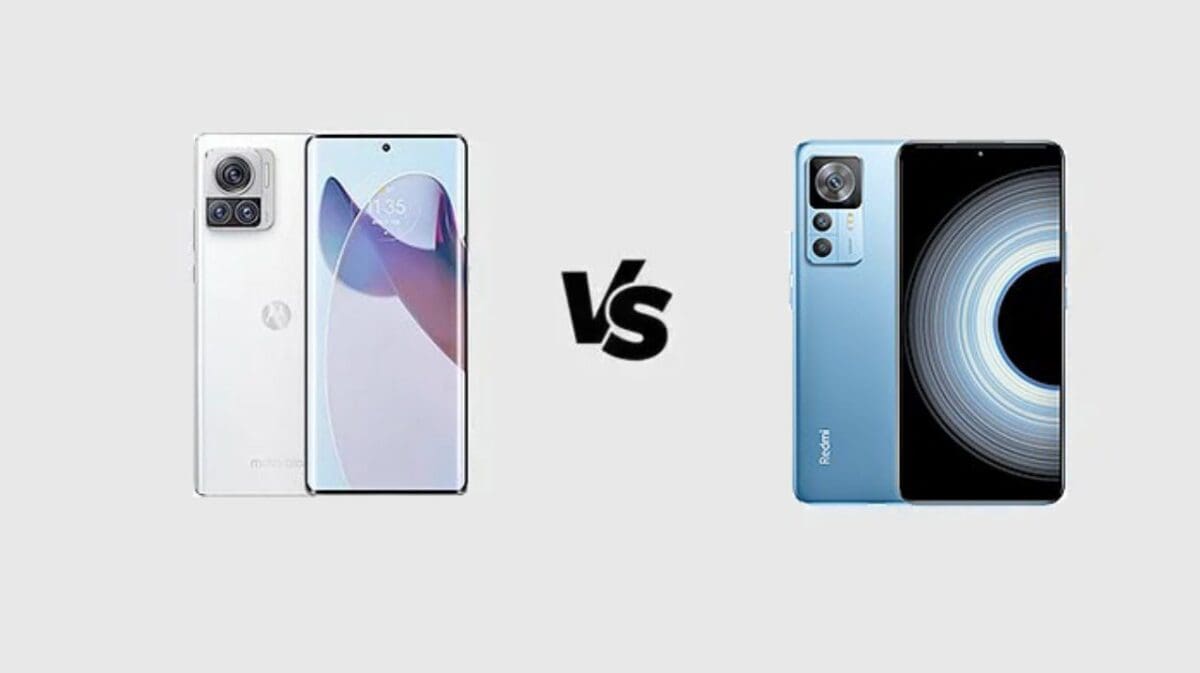 مقارنة المواصفات Motorola X30 Pro & Redmi K50 Ultra والأسعار