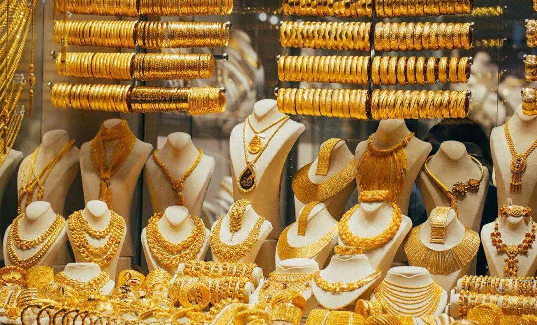 الذهب بمحلات القاهرة_ صورة أرشيفية 