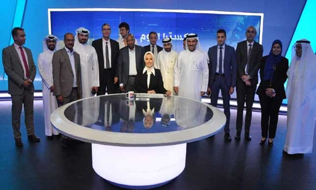 وزير شؤون الإعلام بمملكة البحرين يزور استوديوهات مدينة الإنتاج الإعلامي