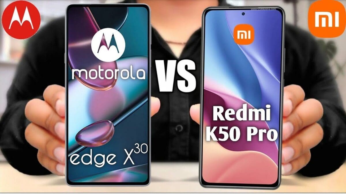 مقارنة مواصفات الهاتفين Motorola X30 Pro & Redmi K50 Ultra والأسعار