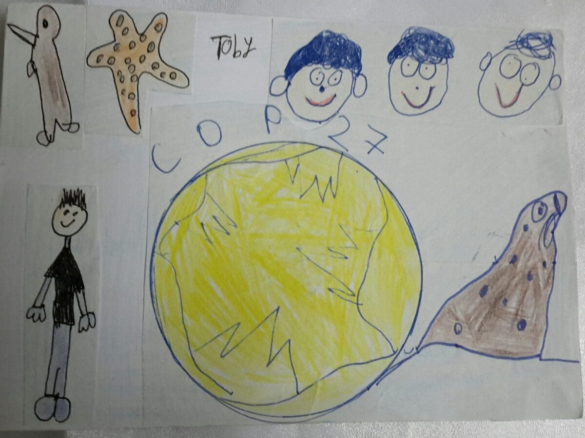 بالصور... رسائل أطفال العالم لإنقاذ الأرض من تغير المناخ 5 23/11/2022 - 12:34 ص