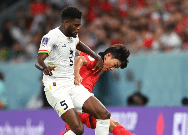 من لقاء غانا وكوريا الجنوبية - من حساب FIFAWorldCup على تويتر