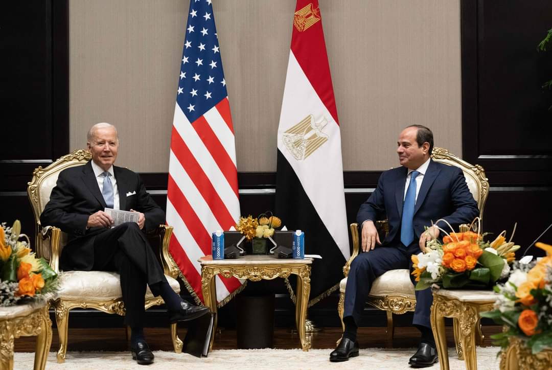 تصريحات الرئيس الأمريكي عن مصر في قمة المناخ
