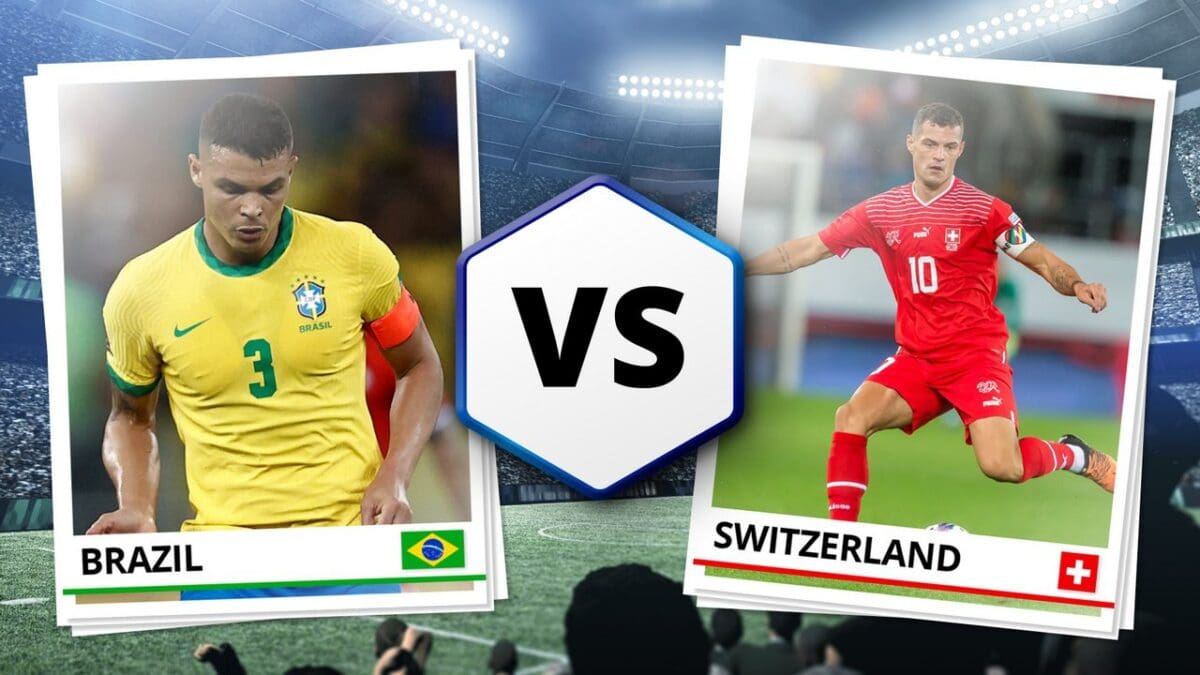 موعد مباراة البرازيل و سويسرا والقنوات الناقلة