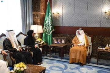 محافظ الأحساء يستقبل رئيسة الجامعة السعودية الإلكترونية