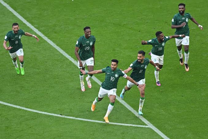 المنتخب السعودي يواجه منتخب المكسيك 