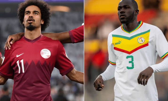 مباراة قطر، مباراة قطر والسنغال