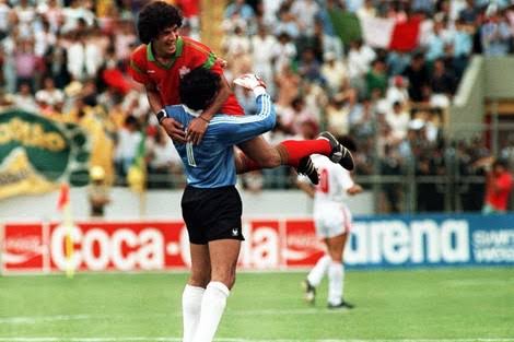فوز منتخب المغرب على منتخب البرتغال في بطولة كأس العالم 1986 بالمكسيك