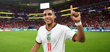 الهدف الأول لمنتخب المغرب في شباك منتخب بلجيكا بكأس العالم 2022 قطر 