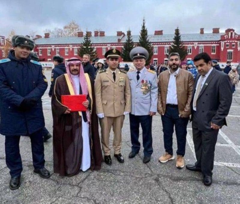 أول طيار سعودي يتخرج من أكاديمية القوات الجوية الروسية