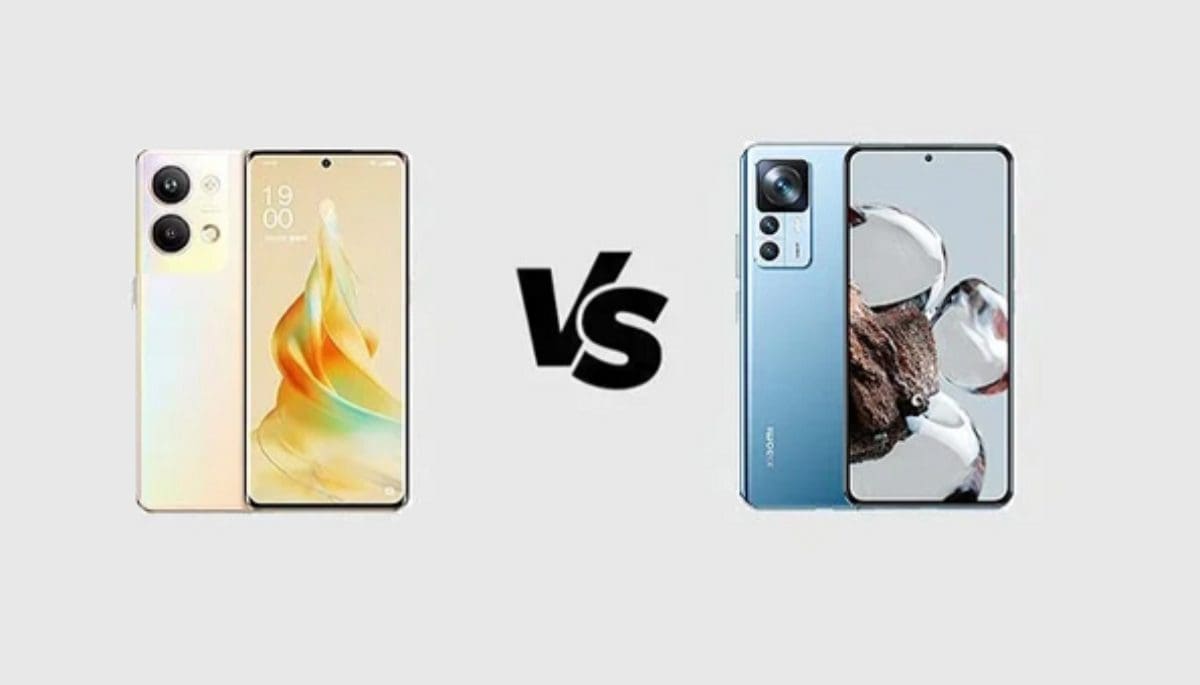 أوجه الاختلاف والتشابه في مواصفات OPPO Reno9 Pro & Xiaomi 12T والأسعار