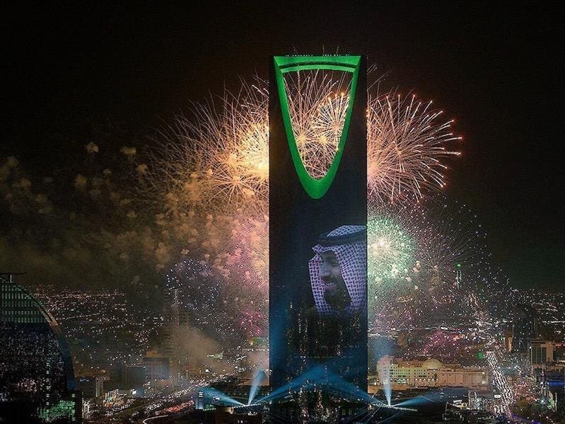 اماكن عروض الالعاب النارية راس السنة 2023 في الرياض