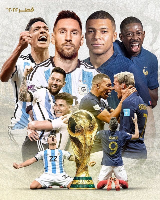 فرنسا/ الأرجنتين نهائي كأس العالم 2022