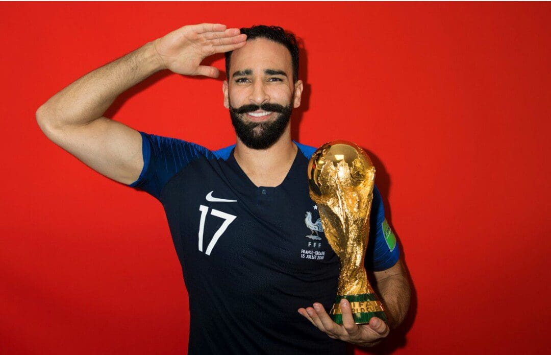 الفرنسي عادل رامي رفقة كأس العالم 2018 