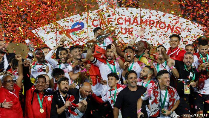 نادي الوداد المغربي بطل دوري أبطال أفريقيا يشارك في كأس العالم للأندية 2022 والمغرب مستضيف البطولة 