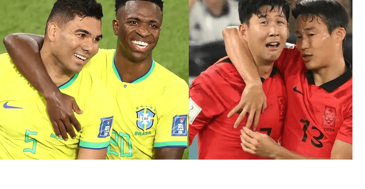 موعد مباراة البرازيل ضد كوريا الجنوبية في ثمن نهائي كأس العالم قطر 2022