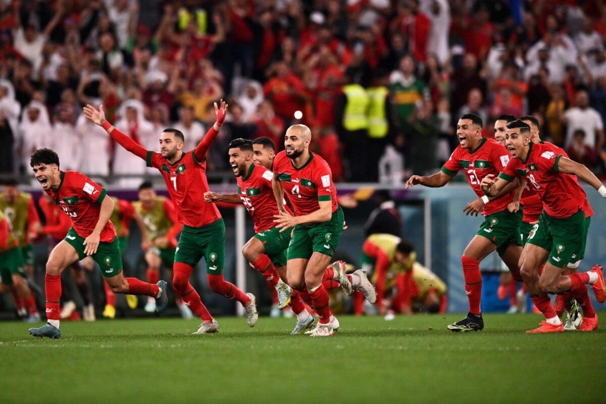 المغرب يتأهل إلى المربع الذهبي كأس العالم قطر 2022