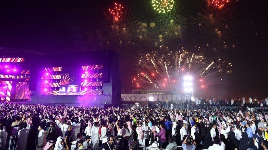 حفلات رأس السنة في المملكة العربية السعوية وحجز التذاكر 2023 