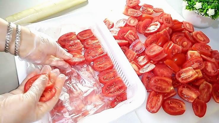 طريقة تخزين الطماطم 