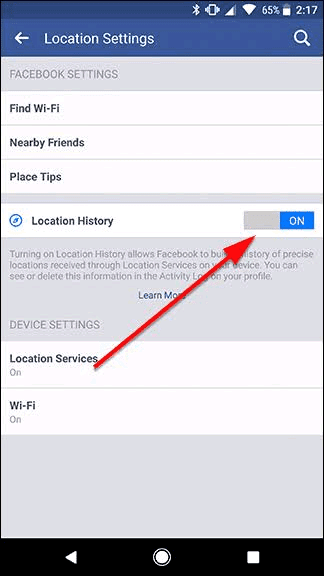 كيفية العثور علي شبكة WiFi بتطبيق فيسبوك 